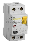 Выключатель дифференциального тока (УЗО) IEK MDV10-2-063-100 ВД1-63 2Р 63А 100мА IEK