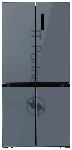 Холодильник LEX LCD450GbGID синий трехкамерный 288/129л морозилка снизу, No Frost, Side-by-Side