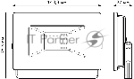 Прожектор светодиодный GAUSS 613527130 LED 30W 2000lm IP65 3000К черный 1/60