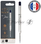 Стержень шариковый Parker QuinkFlow Z08 (CW1950367) F 0.8мм черные чернила блистер