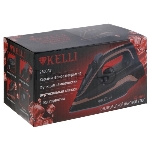 Утюг Kelli KL-1645 черный/коричневый, 2600 Вт, 25 г/мин, 320 мл, вид 6