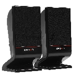 Колонки Crown CMS-601 чёрный, 2.0, 6 Вт, AUX
