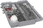 Встраиваемая посудомоечная машина Bosch SPV4HMX14Q, 45 см, 10 комплектов, электронное управление, дисплей, энергоэффективность А+, уровень шума 46 дБ, цвет белый, вид 26