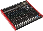 Микшерный пульт PROEL [MQ1642X] 16-ти канальный, 24 бит/48 кГц DSP, Bluetooth, медиа-плеер, 8x Combo XLR микр./лин. входа, 4x XLR+1/4" TRS (L/R) стерео микр./лин. входа, 2x XLR+1/4" TRS Main вых., 2x2 USB аудио интерфейс, 2x USB-A порта