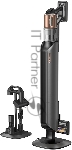 Пылесос вертикальный Dreame Cordless Vacuum Cleaner Z20AquaCycle Station черный/золотистый, питание от аккумулятора, 250 Вт, уборка влажная/сухая, пылесборник 0.6 л, вид 29
