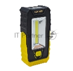 Фонарь 5Вт СОВ 3LED клипса для крепл. магнит поворотная подставка 3хААА КОСМОС KocAu6006COB