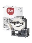 Кассета с лентой S'OK by Sakura Printing BLK6WBA14 для Epson, черный на белом, 14мм/2.5м