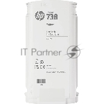 Картридж HP 738 130-ml Yellow DesignJet Ink Cartridge
