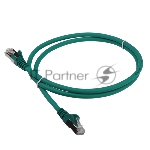 Патч-корд Lanmaster LSZH FTP кат.6, 1.0 м, зеленый