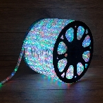Дюралайт Neon-night LED, свечение с динамикой (3W) - мульти (RYGB), 36 LED/м, бухта 100м