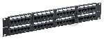 Патч-панель ITK PP48-2UC5EU-K05-G 2U кат. 5Е UTP 48 портов (Krone) GENERICA