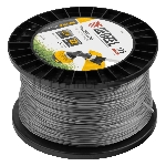 Леска для триммера Denzel двухкомпонентная квадрат, 2,4 мм х 175 м, на DIN катушке EXTRA CORD