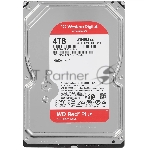 Жесткий диск HDD WD SATA3 4Tb NAS Red Plus 5400 128Mb 1 year warranty (replacement WD40EFZX, WD40EFAX)