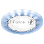 Встраиваемый точечный светильник G214 CL/CH/CLD хром/прозрачный GX53+3W(LED COLD)