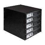 Корзина для HDD ExeGate EX289284RUS HS535-12G (универсальная, на 5*3,5" SATA3/12G SAS HDD, занимает 3*5,25" отсека)