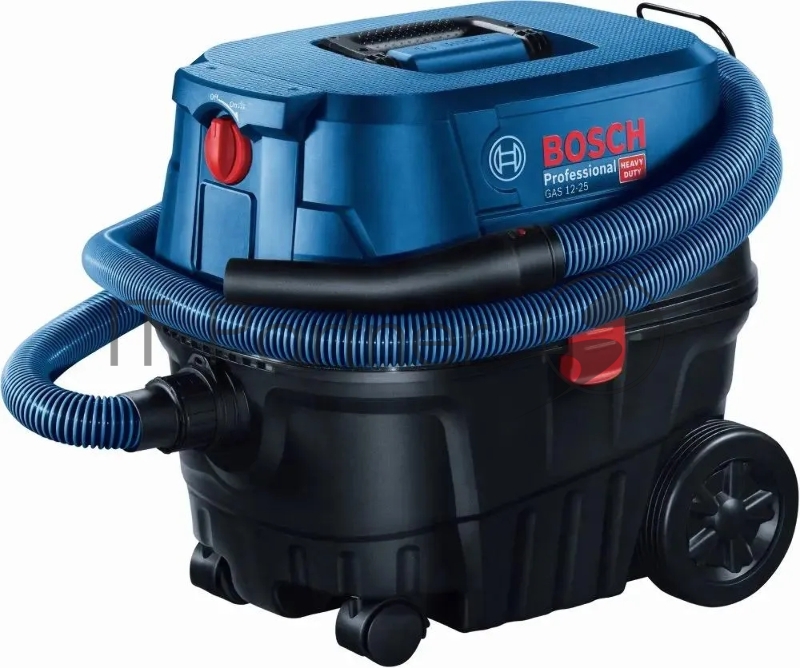 Строительный пылесос Bosch GAS 12-25 PL (060197C100) сух/влаж, 25 л, 1250 Вт, L, 65 л/с
