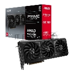 Видеокарта Asus PCI-E PRIME-RX9070XT-O16G AMD Radeon RX 9070XT 16Gb 256bit GDDR6 2460/20000 HDMIx1 DPx3 HDCP Ret