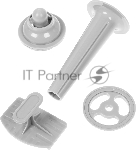 Мясорубка электрическая Bosch MFW68680 черный, 2200 Вт, 4.3 кг/мин, реверс, защита от перегрузки, насадки - 5, вид 12