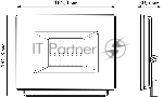 Прожектор светодиодный Gauss LED 50W 3350lm IP65 3000К черный 613527150 Gauss