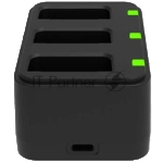 Зарядная станция M3 Mobile WD10-03BC-C00 3-Slot battery charger of WD10, Power Supply order separately: 100~240VAC, 12VDC, 3A.