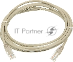 Патч-корд LANMASTER UTP TWT-45-45-3.0-GY вилка RJ-45-вилка RJ-45 cat.5е 3м серый ПВХ