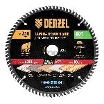 Пильный диск по ламинату Denzel ф250 х 30 мм, 80 зубьев