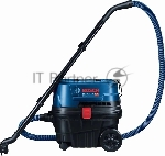 Строительный пылесос Bosch GAS 12-25 PL (060197C100) сух/влаж, 25 л, 1250 Вт, L, 65 л/с, вид 2