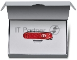 Нож-брелок Victorinox Classic SD Precious Alox, 58 мм, 5 функций, "Iconic Red" 0.6221.401G (подар. упаковка)