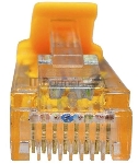 Патч-корд Suprlan 10-0161 UTP RJ-45 вил.-вилка RJ-45 cat.5e 0.5м желтый LSZH 24AWG