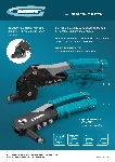Заклепочник ручной Gross 290 мм, поворотный, 0-360, заклепки 2,4-3,2-4,0-4,8 мм