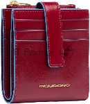 Картхолдер Piquadro Blue Square PP6843B2R/R красный, натуральная кожа, вид 6