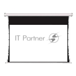 Экран для проектора S'OK SCPSMT-200x150FG-ED60 100" 4:3 настенно-потолочный, моторизованный с боковым натяжением, Fiberglass, белый, ED 60 см