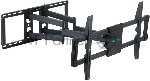 Кронштейн для телевизора Kromax ATLANTIS-70 черный, 32"-75" макс. 101 кг, настенный, поворотно-выдвижной и наклонный