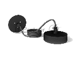 Крепеж для корпуса A2333 SBK черный песок D85*H1000mm