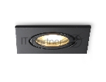 Светильник Ambrella light TN1161 BK черный IP44 GU5.3 85*85*28