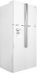 Холодильник Hitachi R-W660PUC7 GPW белый двухкамерный 396/144л морозилка сверху, No Frost, Side by Side, вид 11