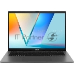Ноутбук ASUS Vivobook S14 S3407CA-LY099 Intel Core Ultra 7 255H 4400MHz/14"/1920x1200/16Gb/1024Gb SSD/Intel Arc/Wi-Fi/Bluetooth/Windows 11 Pro (90NB16J2-M00780_Win 11P) Grey