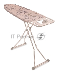 Гладильная доска Ника Haushalt XL 123x46см рег.высот. золотистый/рисунок (HXLТ/F)