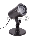 Проектор LED Neon-night 601-263 белые снежинки,220В
