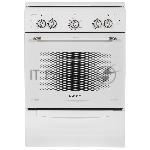 Плита газовая Gefest ПГ 6100-02 0185 белый, конфорок 4 шт, духовка 52 л, 60 см x 85 см x 60 см