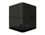 Корпус светильника C7841 SBK черный песок 95*95*H100mm MR16 GU5.3