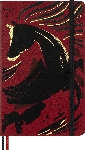 Блокнот Moleskine LIMITED EDITION ГОД ЛОШАДИ LECNYHRSQP060B 130х210мм обложка текстиль 176стр. линейка бордовый, вид 8