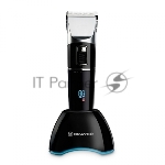 Машинка для стрижки BRAYER BR3402, LED-дисплей, 4 насад, турбо, титан. покр, регу. высоты лезвий