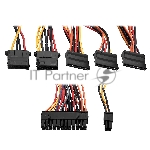 Блок питания серверный 450W ExeGate EX292219RUS ServerPRO-1U-F450AS (Flex ATX, APFC, КПД 80% (80 PLUS), 4cm fan, 24pin, 4pin, 3xSATA, 2xIDE)