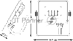 Прожектор светодиодный Gauss LED Qplus 10Вт IP65 6500К черный