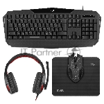 Игровой набор SVEN GS-4300  клавиатура+мышь+гарнитура+коврик