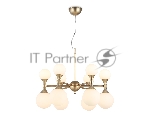 Люстра Ambrella light LH51050/12 GD/FR золото/белый матовый G9*12 max 28W D550*450