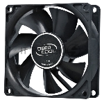 Вентилятор для корпуса DEEPCOOL XFAN 80 черный, 80 мм, 1800 об/мин, 20.3 дБ, Molex