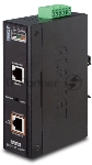 Индустриальный PoE инжектор IPOE-171-60W IP30, Industrial Single-Port 10/100/1000Mbps 802.3bt PoE++ Injector (60 Watts, Legacy mode support, PoE Usage LED, -40 to 75 C)