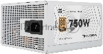 Блок питания 750W/Power Supply Thermalright, 750W 80+ Gold (ATX, 3.1, PCIe 5.1, Non-modular, 1x24(20+4)pin, 1xCPU 8(4+4)pin, 2xPCIe*2 8(6+2)pin, 5xSATA3, 1x12+4pin (12VHPWR PCIe 5.1 12+4pin 600mm), 3xMOLEX4pin, Active, 120x120мм, 150x140x86mm, APFC, white)
